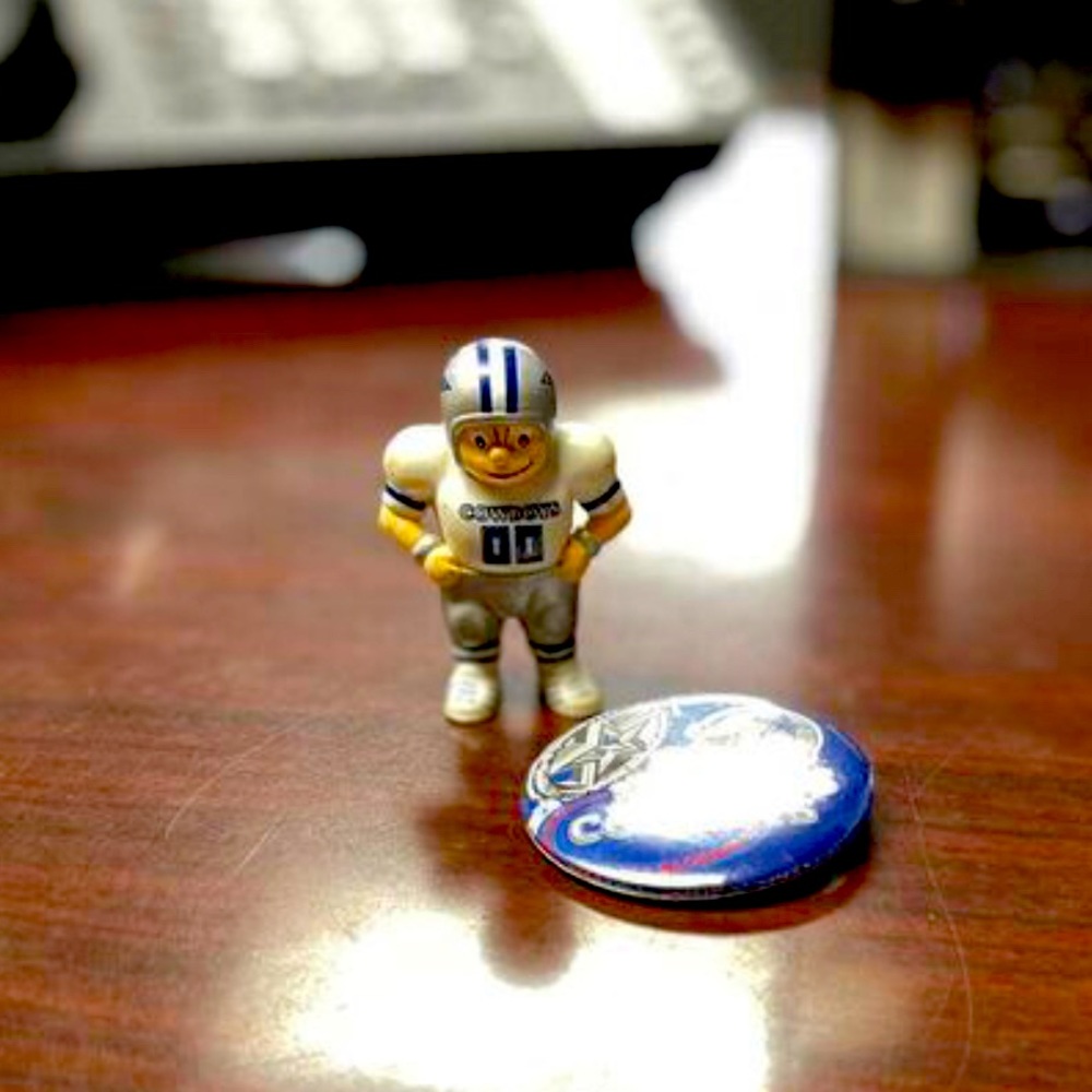 Collectors cowboy figurines Dallas Cowboys